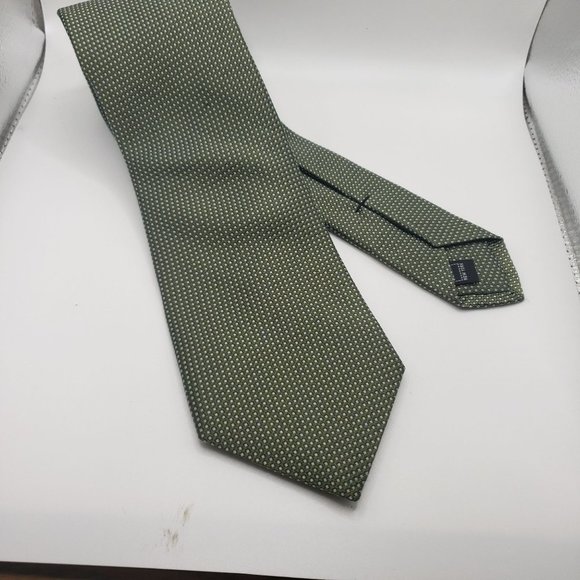 IKE BEHAR New‎ York Brown Micro Dot Neck Tie - Picture 8 of 8